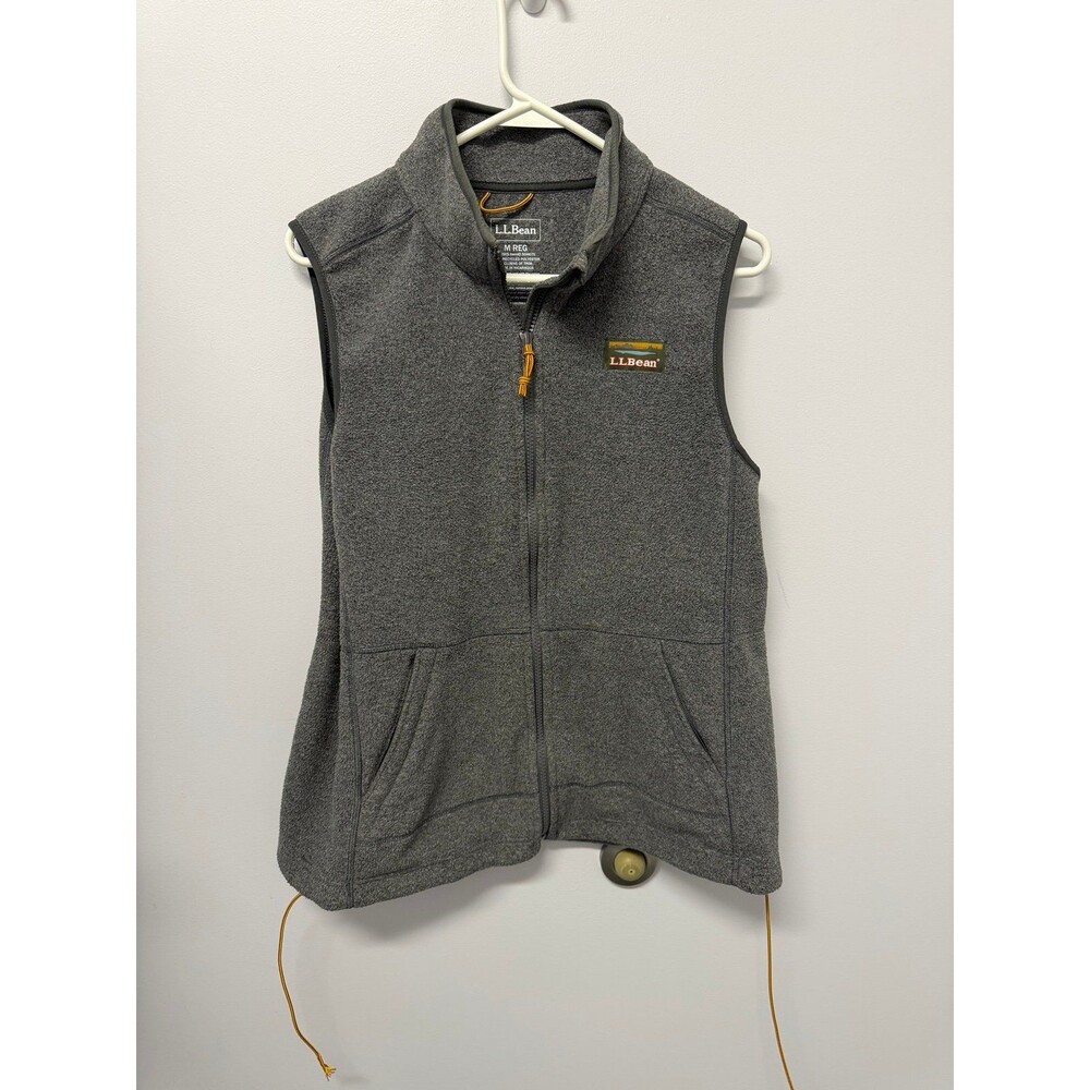 Women LL bean fleece vest